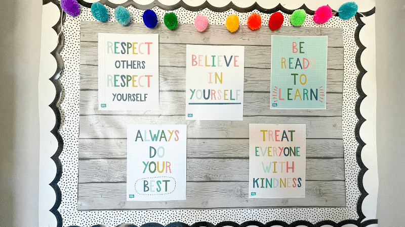 classroom rules poster bulletin board of all the posters classroom rules poster