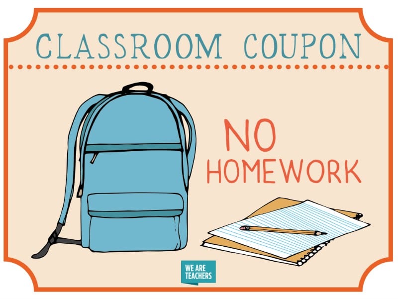 free homework coupon template