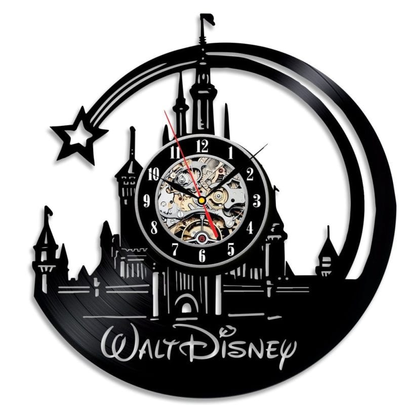 Walt Disney Beautiful Vinyl Wall Clock 