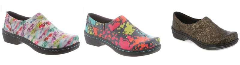 Klogs shoes in several patterns and colors (Teacher Shoes)