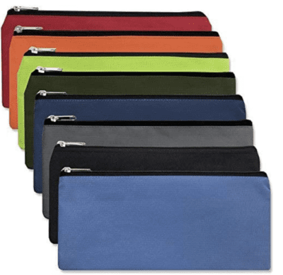 Cloth colored pencil pouches