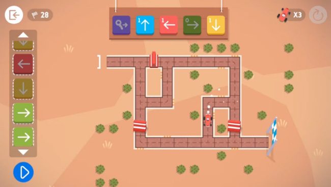 Screenshot from Code Kart coding game for kids