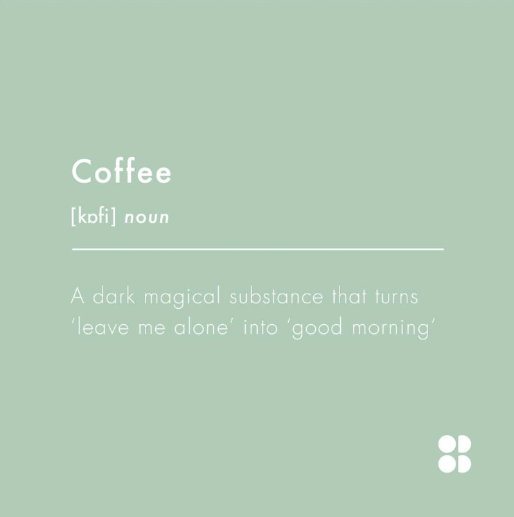 Coffee noun meme