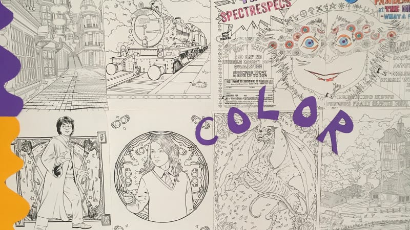 Creating a Classroom Coloring Book