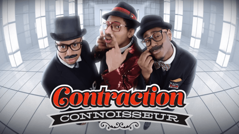 Still of Contraction Connoisseur video - Contractions Videos for Kids