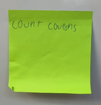 This Teacher Asked His Students What People In Their 40s Do For Fun, And We’re Dying (Maybe Literally) Student illustration on Post-It of what people in their 40s do for fun