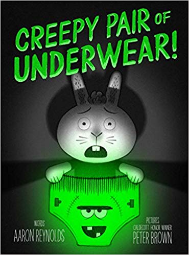 Book cover for Creepy Pair of Underwear as an example of first grade books