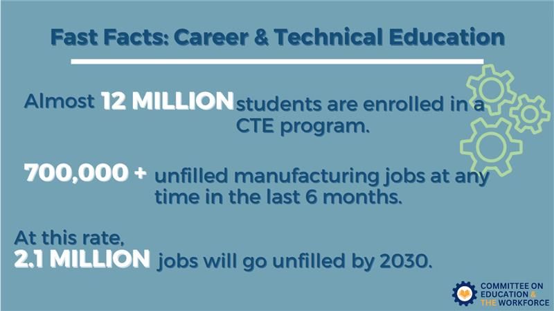 Facts about career and technical education and jobs in the US