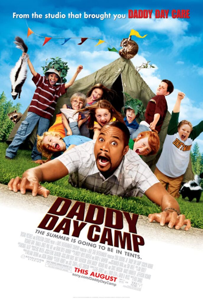 Daddy day camp movie cover- summer movies for kids