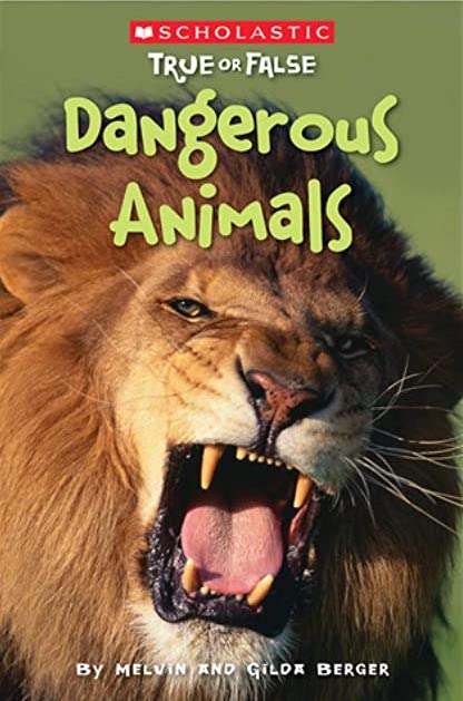 Dangerous Animals Book Cover - reluctant readers nonfiction