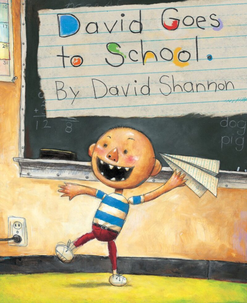 Children's book David Goes to School