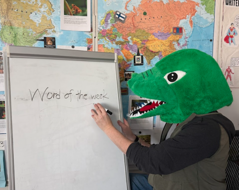 dinosaur teacher word of the week