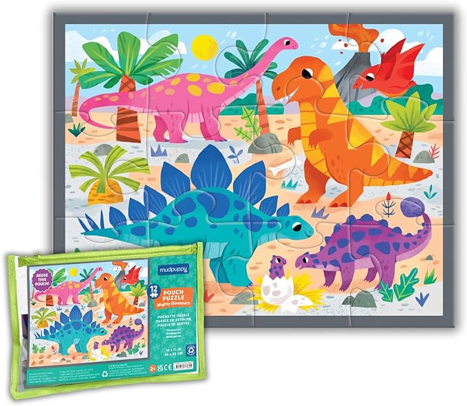 dinosaur 12 piece puzzle 