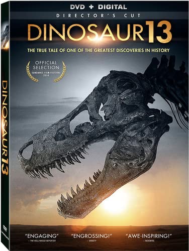 Dinosaur 13 movie poster as an example of dinosaur movies for kids