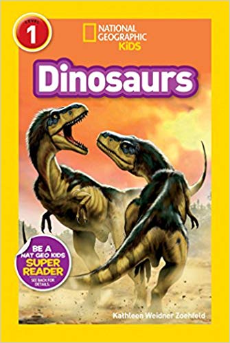 Book cover for National Geographic Kids Dinosaurs