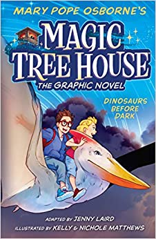 Book cover for Magic Tree House Graphic Novel book 1 as an example of graphic novels for kids
