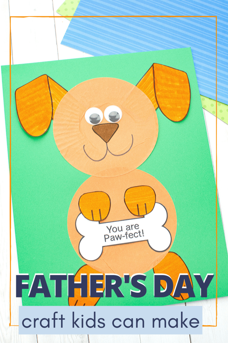 60 Heartwarming Father's Day Crafts for Kids