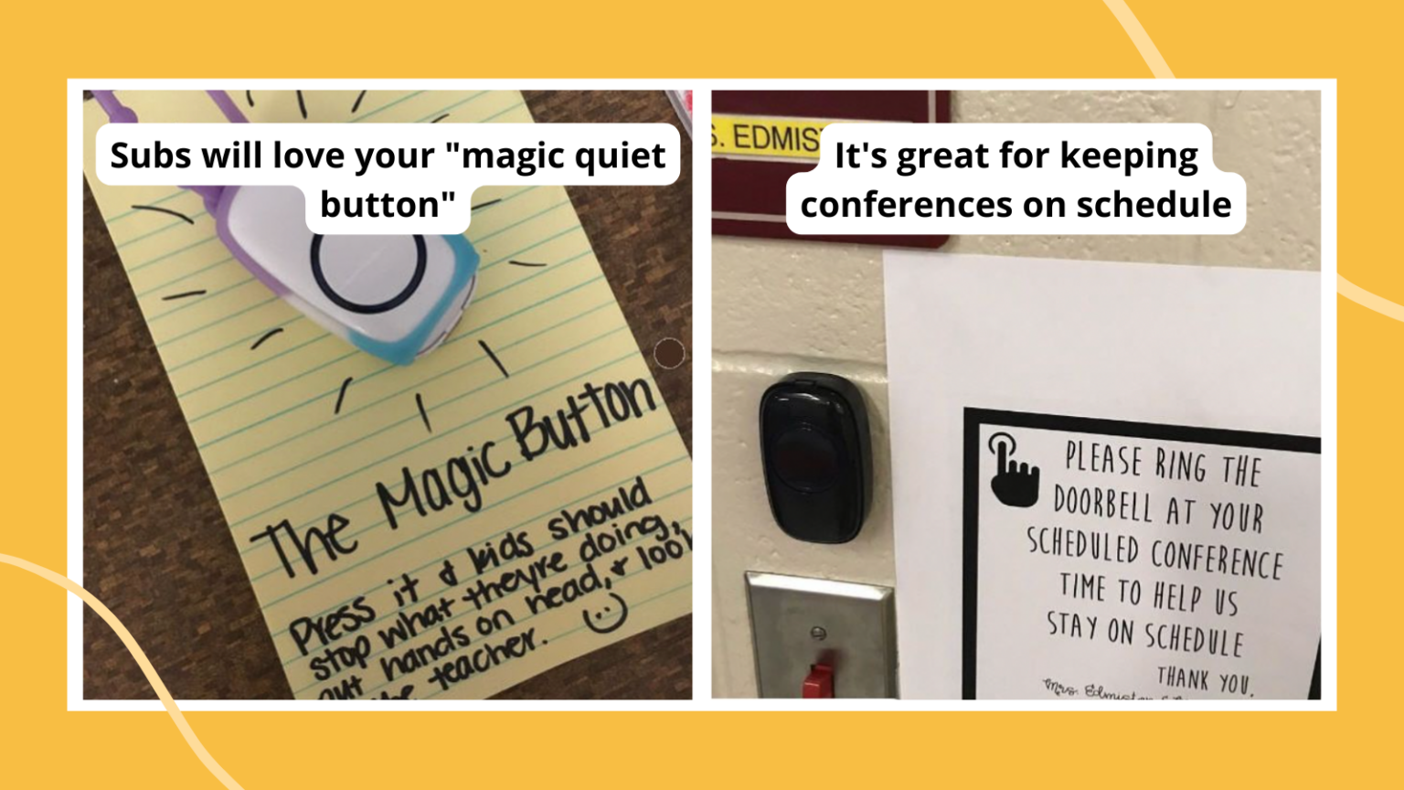 Wireless Classroom Doorbells Best Teacher Ideas For Using Them