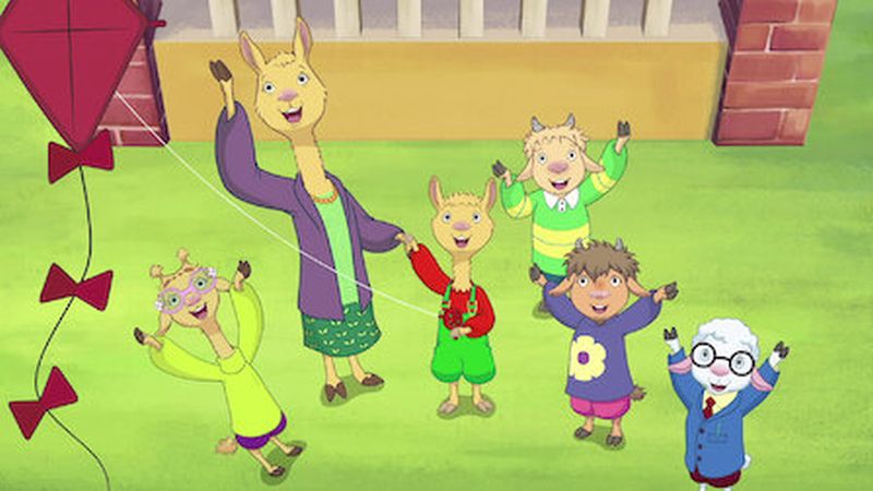 Characters from Netflix show Llama Llama