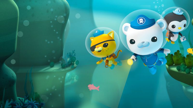 Characters from the Octonauts educataional show