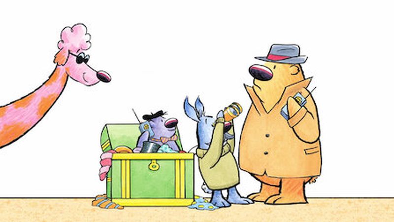 Cartoon characters from Storytime Book: Read-Along