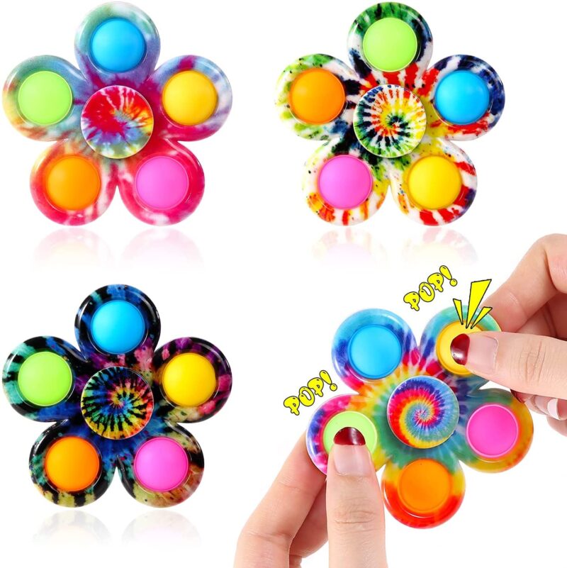 Effacera pop up fidget spinner toys, as an example of the best fidget toys for the classroom