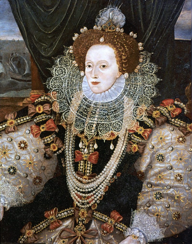Portrait of Elizabeth I famous women in history