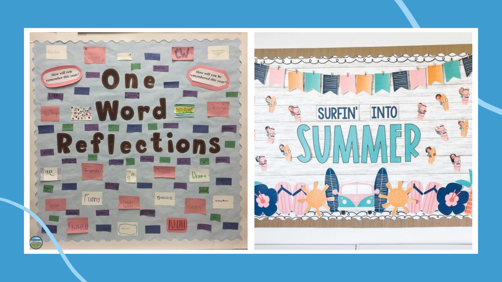 Summer Bulletin Boards