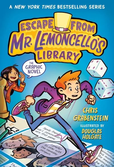 Escape From Mr. Lemoncello's Library graphic novel cover