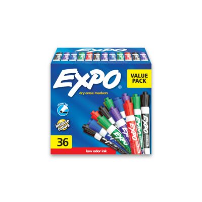 Pack of 36 Expo dry erase markers