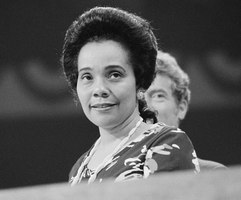 Coretta Scott King at the Democratic National Convention, New York City