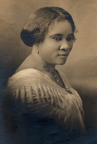 Madam CJ Walker, as an example of famous Black women.