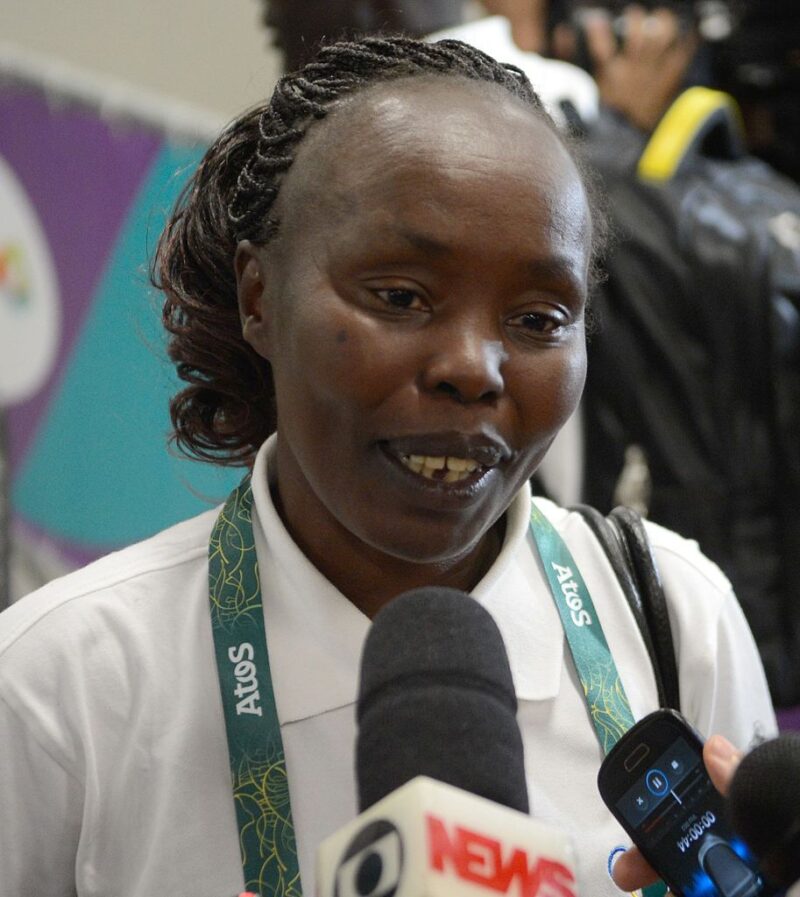 Refugee Olympic Team arrival to the 2016 Summer Olympics, Tegla Loroupe