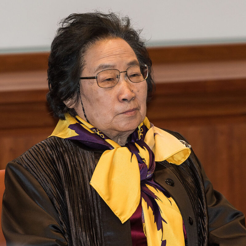 Tu Youyou, Nobel Laureate in medicine in Stockholm December 2015, on the list of famous women in history.