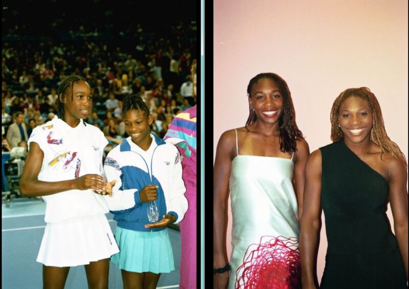 Venus and Serena Williams, as an example of famous Black women.