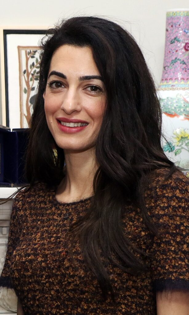 Amal Clooney, London 2018.