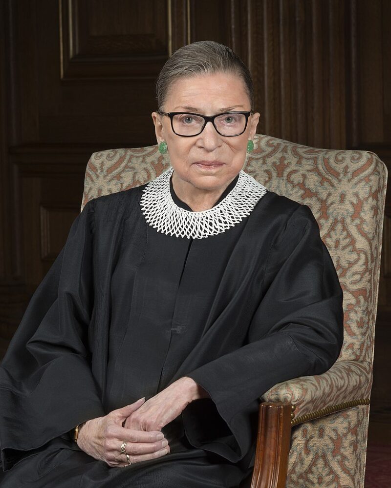 Ruth Bader Ginsburg famous women in history