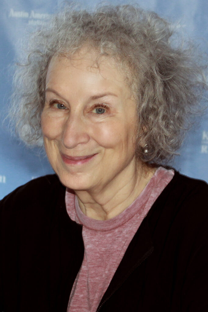 Author Margaret Atwood at the 2015 Texas Book Festival in Austin, Texas, United States.