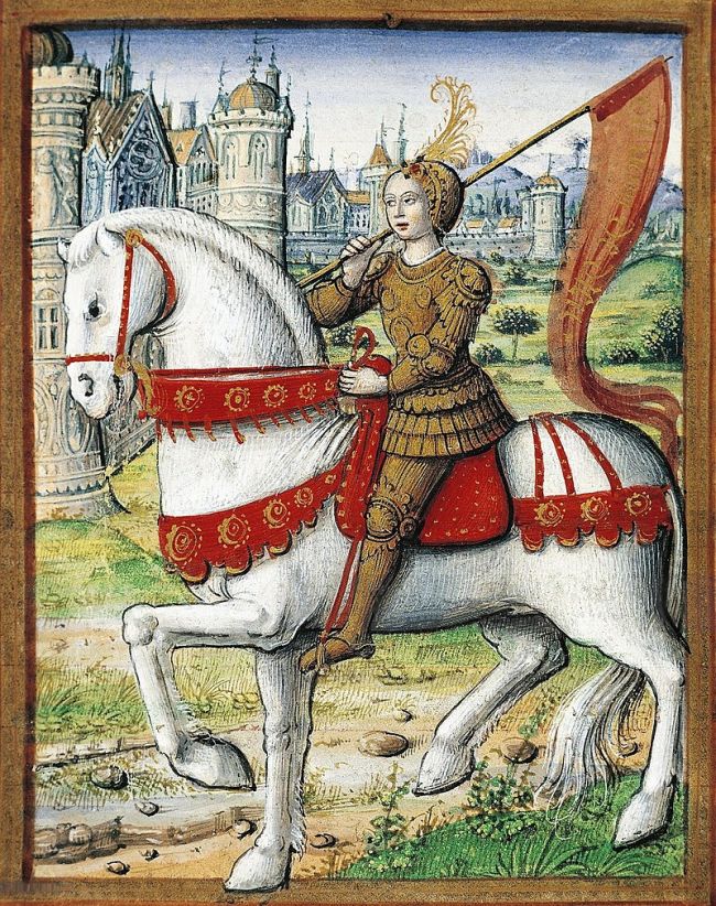 Illustration of Joan of Arc (Famous World Leaders)