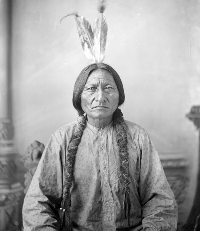 Photograph of Sitting Bull (Famous World Leaders)
