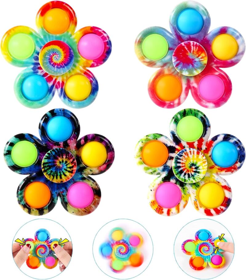 Cool Fidget Pack Toys Set, Novelty Fidgets Spinners Rainwbow