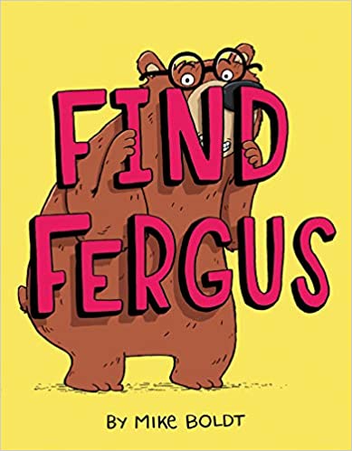 Book cover for Find Fergus as an example of preschool books
