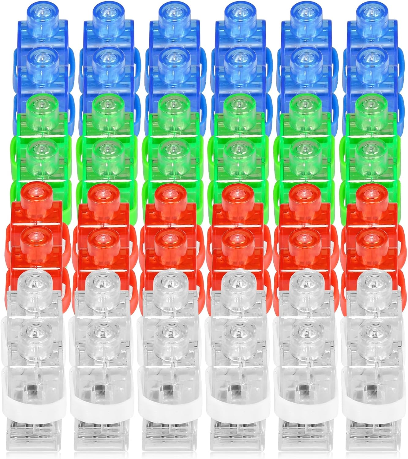 Colorful finger flashlights