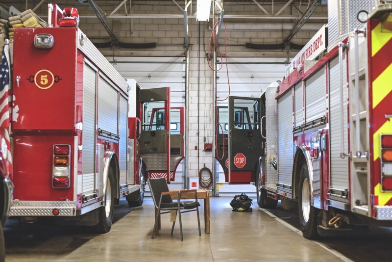 inside a firestation, visit a firestation for an experience gift 