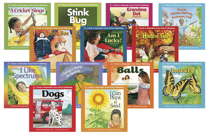 Book covers for samples of Flyleaf decodable books