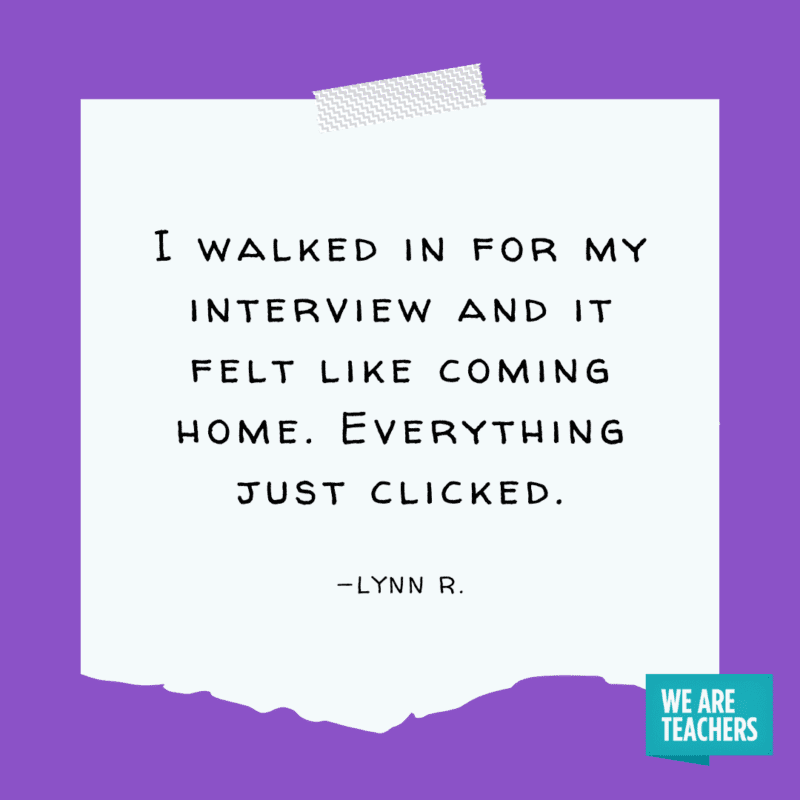 "I walked in for my interview and it felt like coming home. Everything just clicked." —Lynn R.