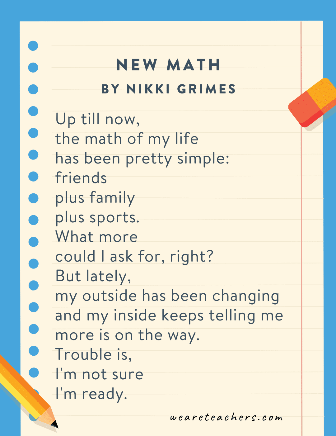 New Math by Nikki Grimes