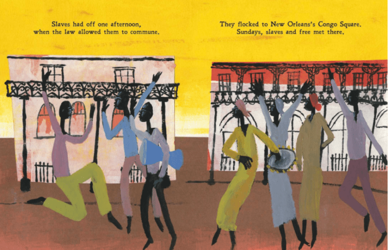 Freedom in Congo Square book for Black History lessons
