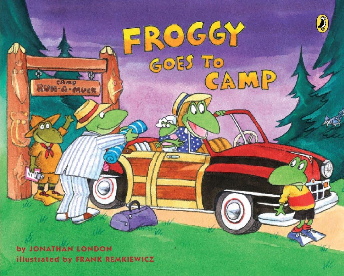 Froggy Goes to Camp- summer read alouds