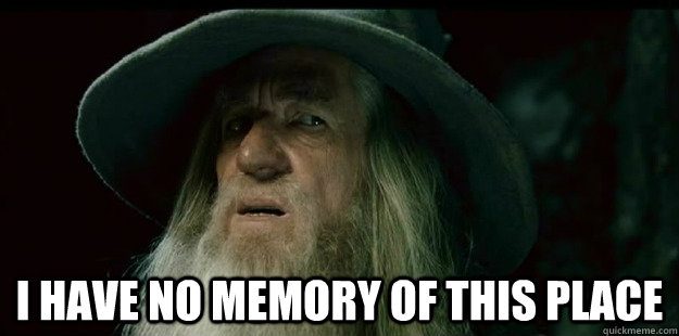 Gandalf meme to demonstrate a teacher forgetting how to use computer over winter break